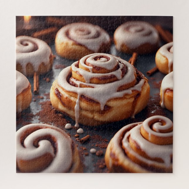 Puzzle Cinnamon Rolls (Vertical)