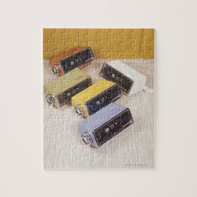 Puzzle Cinq horloges (Vertical)