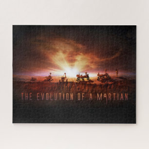 Puzzle Cinq rovers Mars réussis