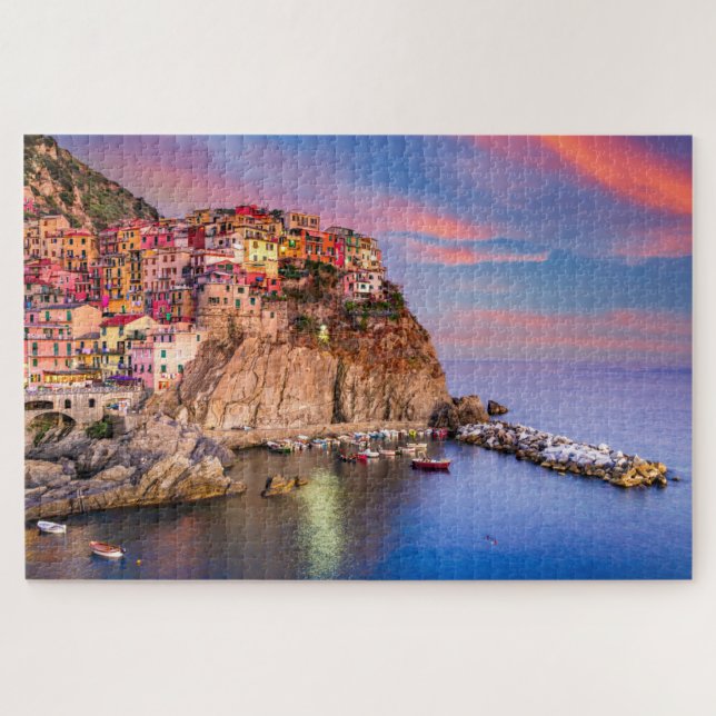Puzzle Cinque Terre Italie - Vues sur le littoral (Horizontal)