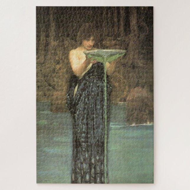 Puzzle Circe Invidiosa Par J W Waterhouse 1892 (Vertical)