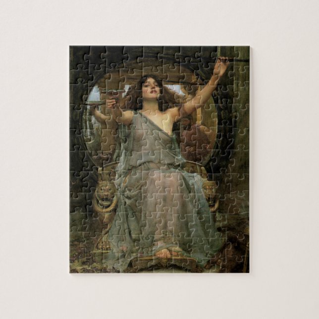 Puzzle Circe Offering the Cup to Ulysses par JW Waterhous (Vertical)