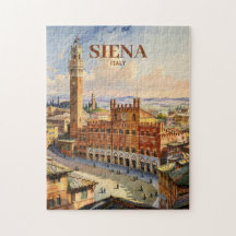 Circuit personnalisé Sienne Italie Voyage Vintage