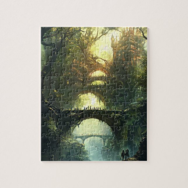 Puzzle Citadelle Elven de Twilight - Epic Imaginaire Cast (Vertical)