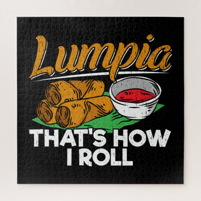 Puzzle Citation alimentaire philippine Lumpia (Vertical)
