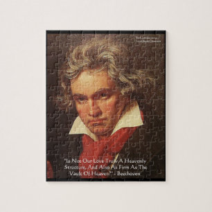 Puzzle Citation d'amour Beethoven "Of Heaven" Jigsaw Puzz
