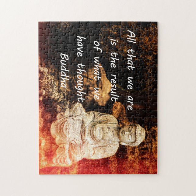 Puzzle Citation de bouddha inspirant (Vertical)