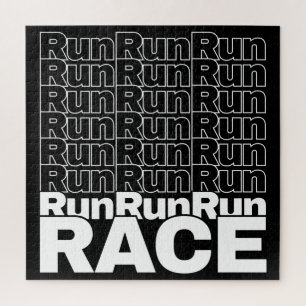 Puzzle Citation de coureur motivé en formation - Course