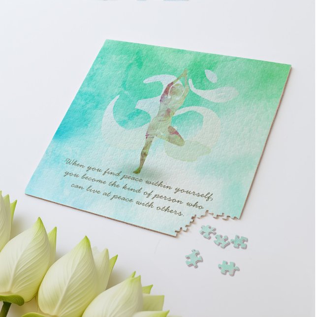 Puzzle Citation de l'arbre de méditation de l'instructeur (Créateur téléchargé)