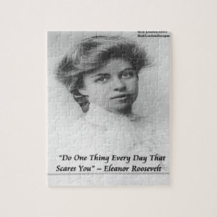 Puzzle Citation d'Eleanor Roosevelt "Faire quelque chose 