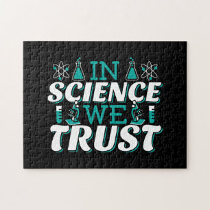 Puzzle Citation 'En Science Nous Avons Confiance' - Ensei