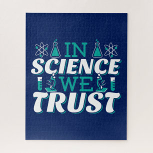 Puzzle Citation 'En Science Nous Faisons Confiance' - Ens