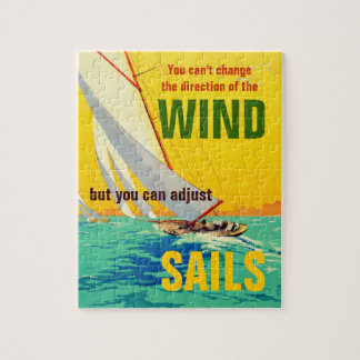 Puzzle Citation illustrant la peinture des bateaux à voil