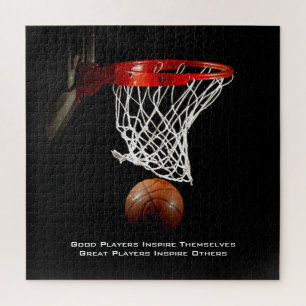 Puzzle Citation Inspirationnelle Basketball Inspiration J
