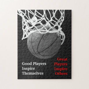 Puzzle Citation Inspirationnelle Basketball Inspiration J
