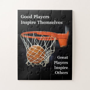 Puzzle Citation Inspirationnelle Basketball Inspiration J
