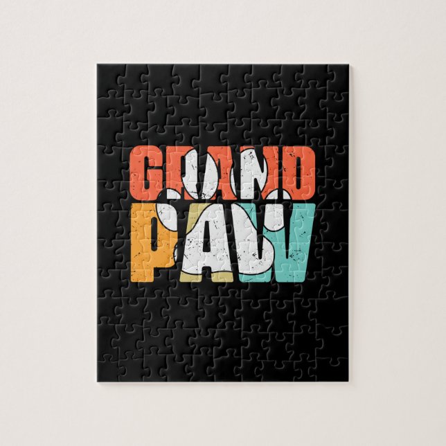 Puzzle Citations grand-père | Chien de grand format (Vertical)