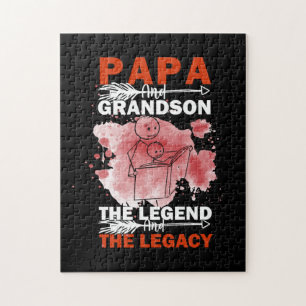 Puzzle Citations grand-père Papa Et Grandson