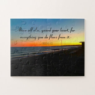 Puzzle Citations inspirantes Bible Verse Christian Jigsaw