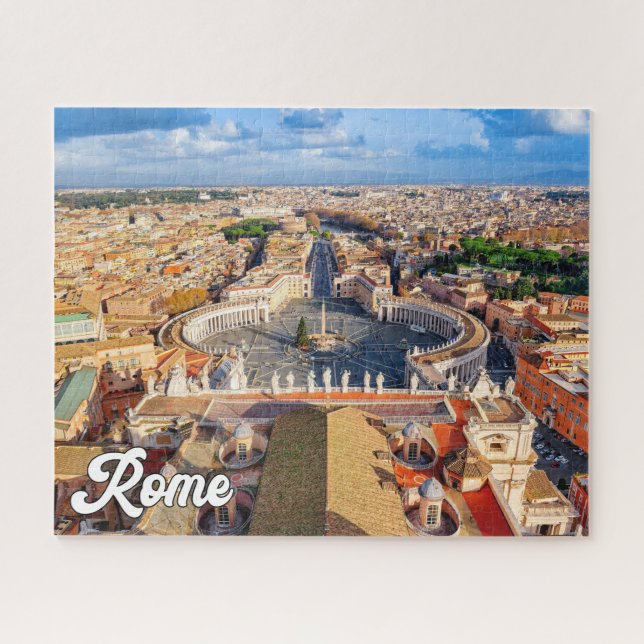 Puzzle Cité du Vatican historique, Rome, Italie (Horizontal)