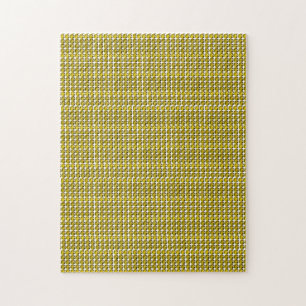 Puzzle Citrine Gemstone Art, Jaune