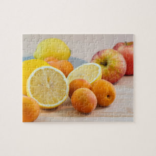 Puzzle Citrons Et Abricots Photographie De Nourriture Nat