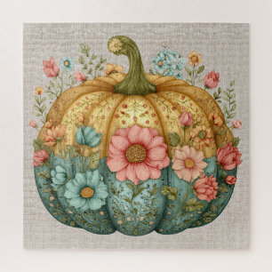Puzzle Citrouille d'automne