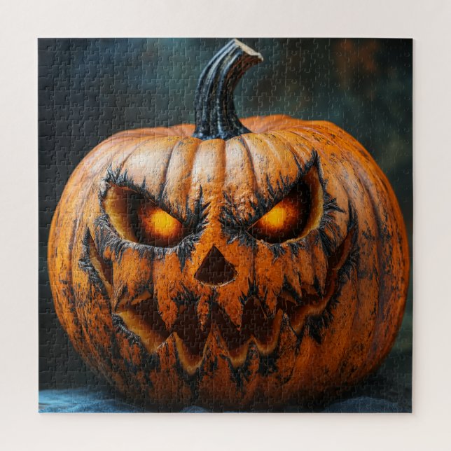 Puzzle Citrouille d'Halloween (Vertical)