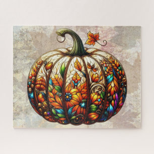Puzzle Citrouille en verre
