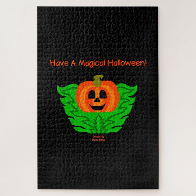 Puzzle Citrouille magique d'Halloween 20" X 30" (Vertical)