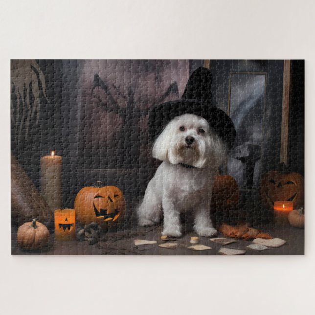 Puzzle Citrouilles Maltaises Halloween Épouvantables (Horizontal)