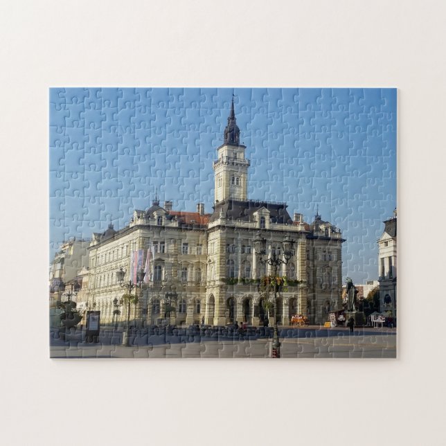 Puzzle City hall on a Liberty Square à Novi Sad (Horizontal)