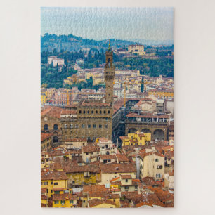 Puzzle Cityscape avec Palazzo Vecchio, Florence, Italie