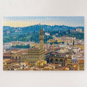 Puzzle Cityscape avec Palazzo Vecchio, Florence, Italie