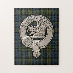 Puzzle Clan Campbell Crest & Tartan