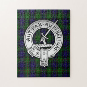 Puzzle Clan Gunn Crest & Tartan