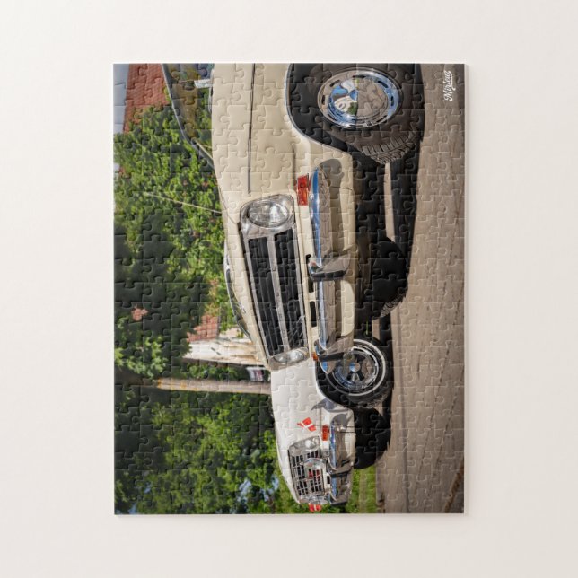 Puzzle "Clásicos al sol - Einbeck sobre ruedas" (Vertical)