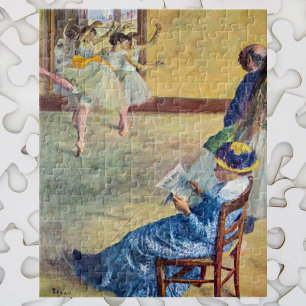 Puzzle Classe de ballet, salle de danse par Edgar Degas