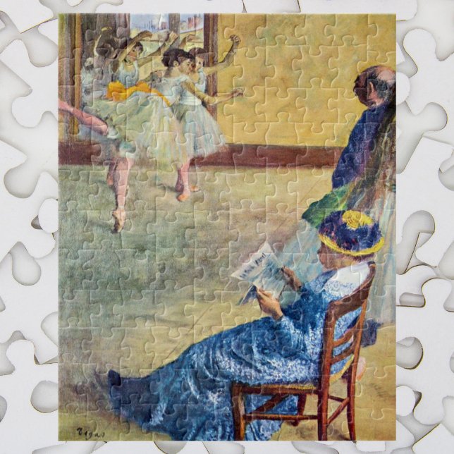 Puzzle Classe de ballet, salle de danse par Edgar Degas (Créateur téléchargé)