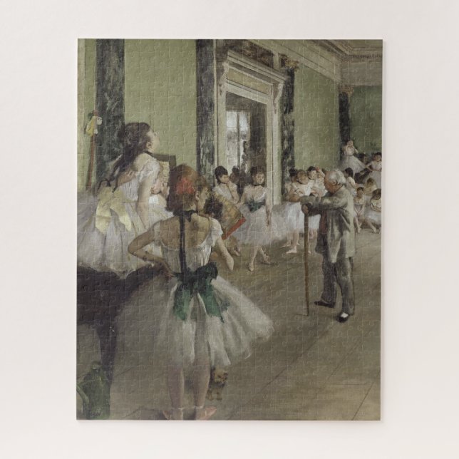Puzzle Classe de danse Ballet - Diplôme Edgar Peinture (Vertical)