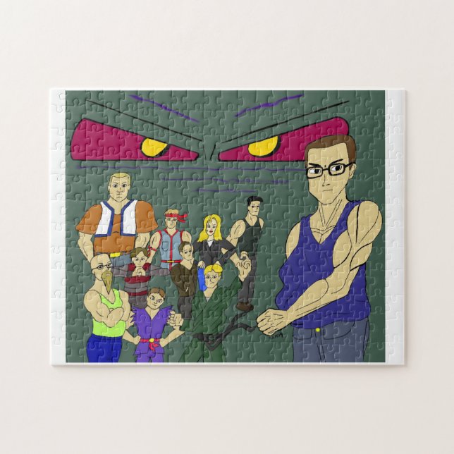 Puzzle classe inspiration anime (Horizontal)