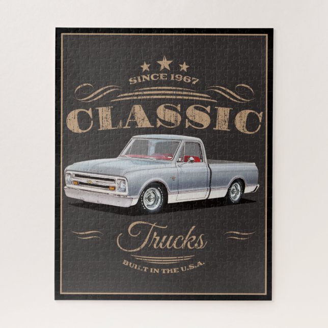Puzzle Classic American Trucks (Vertical)