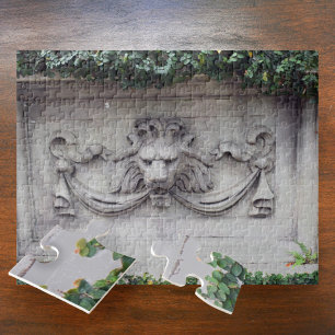 Puzzle Classic Lion Head Architectural Relief