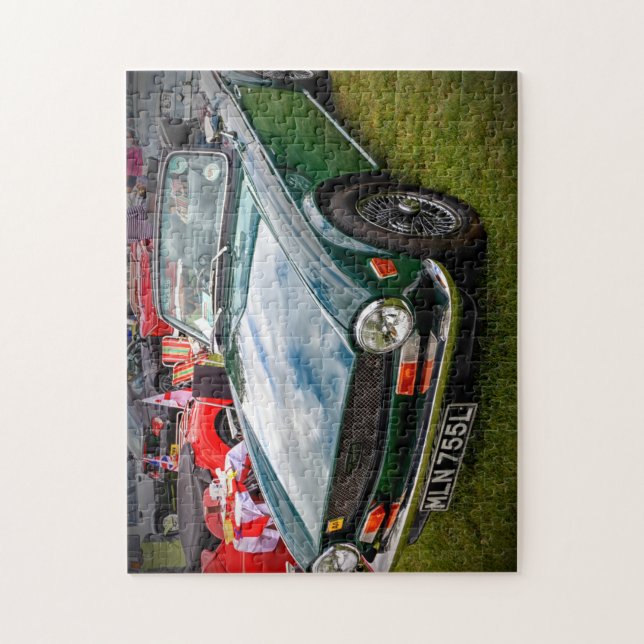 Puzzle Classic Triumph TR6 voiture de sport (Vertical)