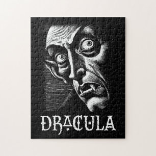 Puzzle Classique Dracula Vampire gothique Vintage Hallowe