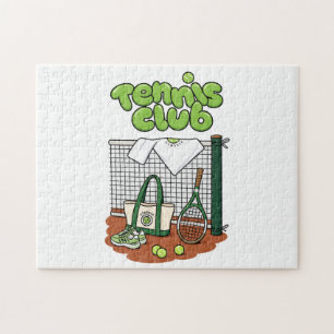 Puzzle Classique du Club de Tennis Graphique Sportif – Ve