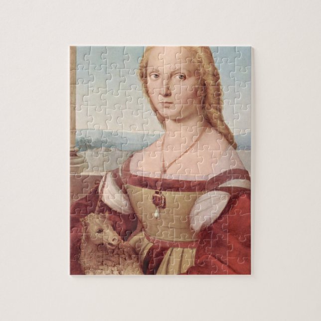 Puzzle Classique Raphael Lady et Unicorn (Vertical)