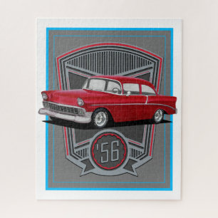 Puzzle Classique rouge 1956