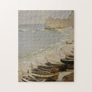 Puzzle Claude Monet - Bateau Sur La Plage D'Etretat