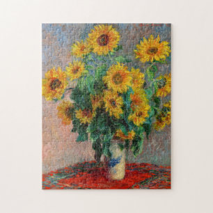Puzzle Claude Monet - Bouquet de tournesols
